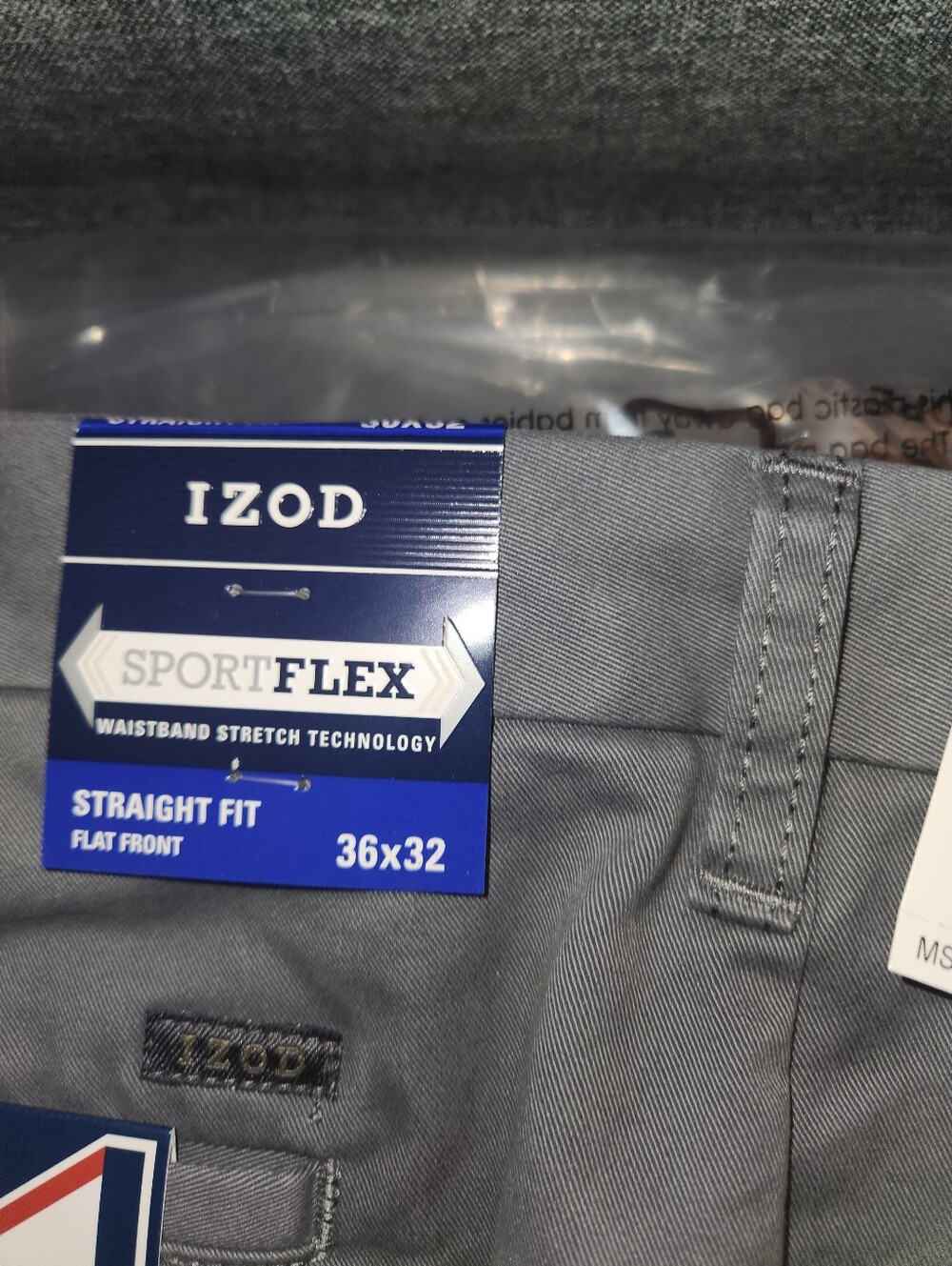 Izod Men's Performance Stretch Chinos - Gray